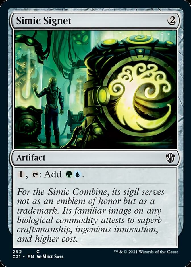 Simic Signet [Commander 2021] | GrognardGamesBatavia