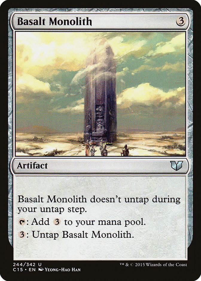 Basalt Monolith [Commander 2015] | GrognardGamesBatavia