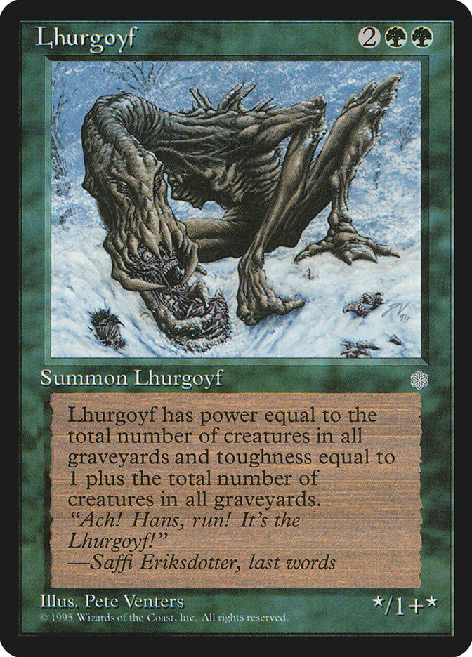 Lhurgoyf [Ice Age] | GrognardGamesBatavia