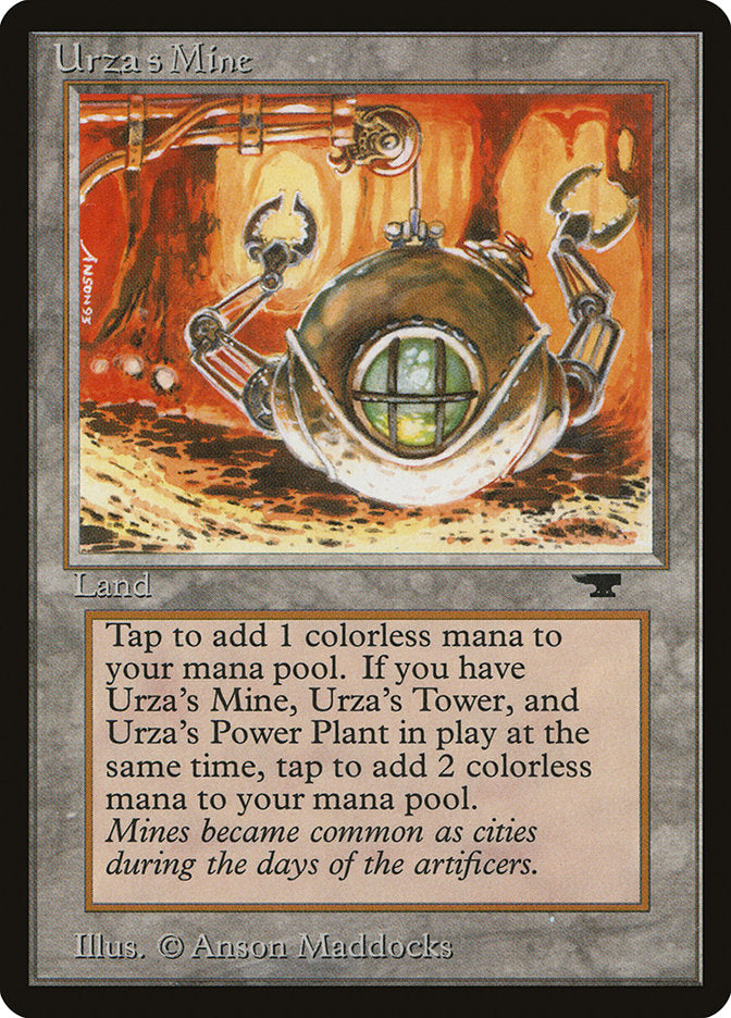 Urza's Mine (Orange Background) [Antiquities] | GrognardGamesBatavia