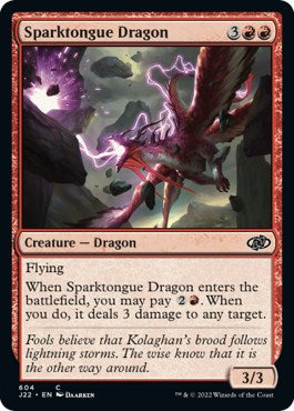 Sparktongue Dragon [Jumpstart 2022] | GrognardGamesBatavia