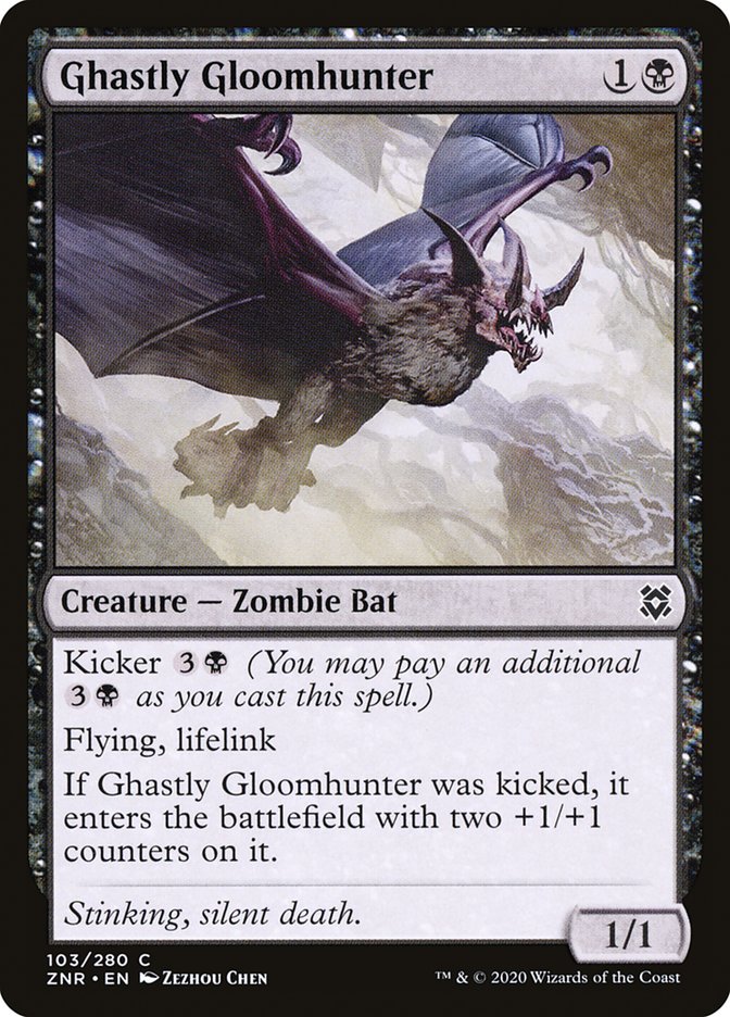 Ghastly Gloomhunter [Zendikar Rising] | GrognardGamesBatavia