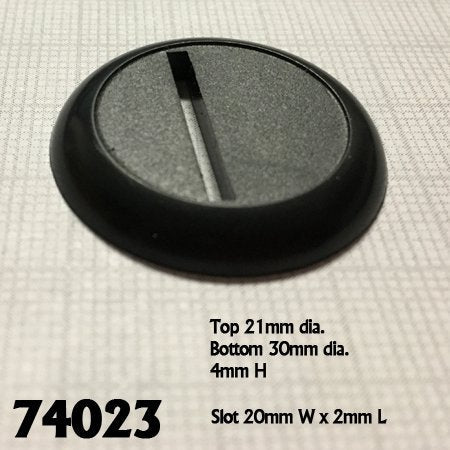 Base Boss 74023 30mm Round Plastic Base (20) | GrognardGamesBatavia