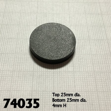 Base Boss 74035 1 inch Standard RPG Base Plastic (20) | GrognardGamesBatavia