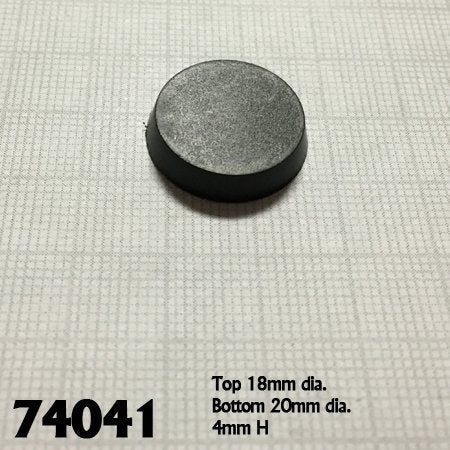 Base Boss 74041 20mm Round Familiar Base (25) | GrognardGamesBatavia