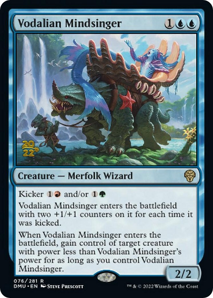 Vodalian Mindsinger [Dominaria United Prerelease Promos] | GrognardGamesBatavia