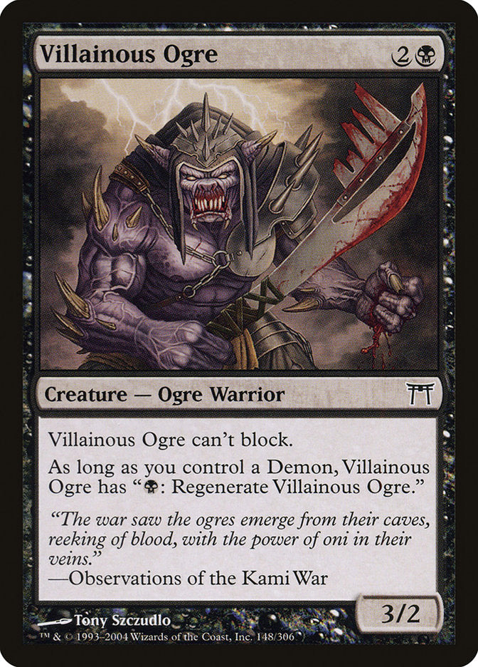 Villainous Ogre [Champions of Kamigawa] | GrognardGamesBatavia