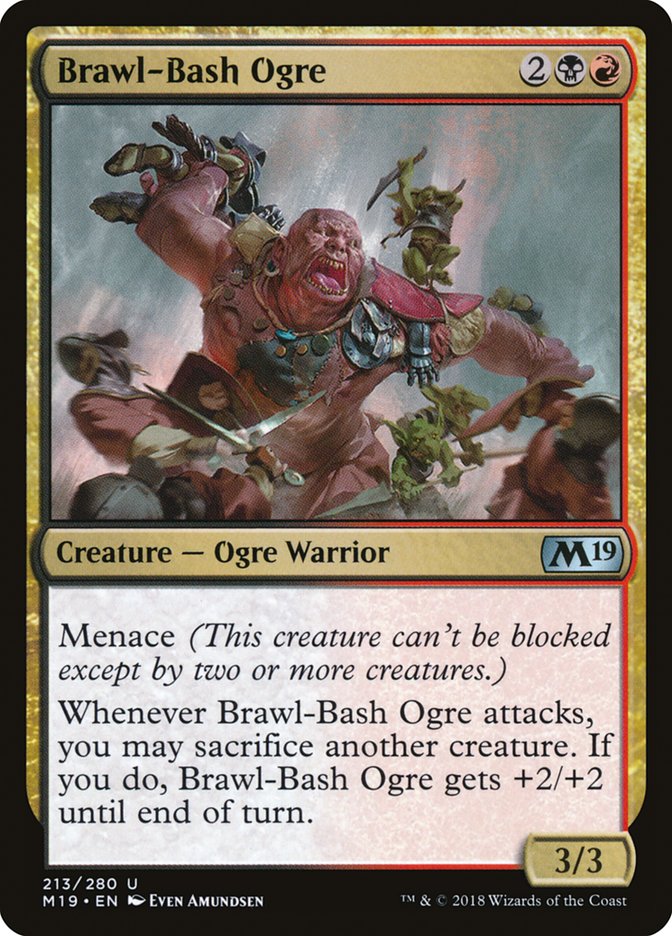 Brawl-Bash Ogre [Core Set 2019] | GrognardGamesBatavia