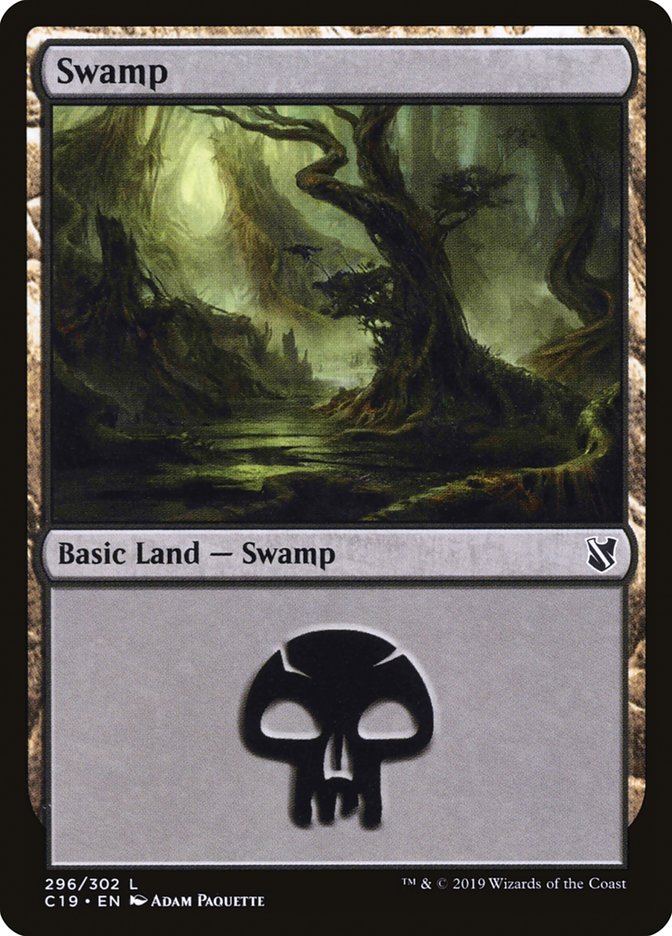 Swamp (296) [Commander 2019] | GrognardGamesBatavia