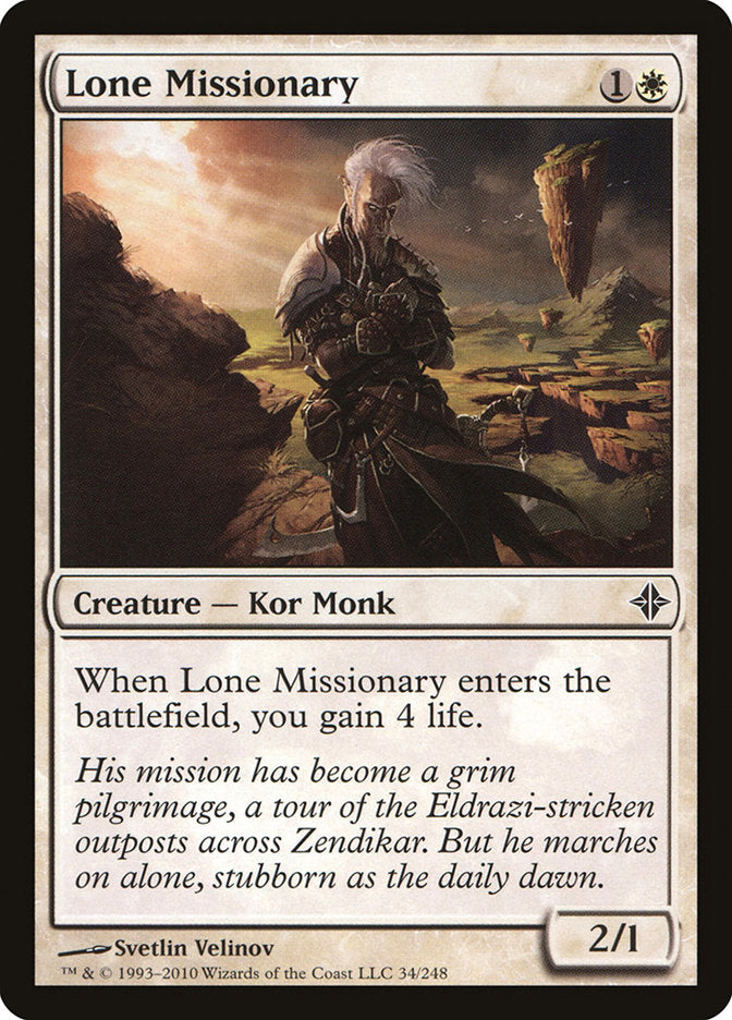 Lone Missionary [Rise of the Eldrazi] | GrognardGamesBatavia