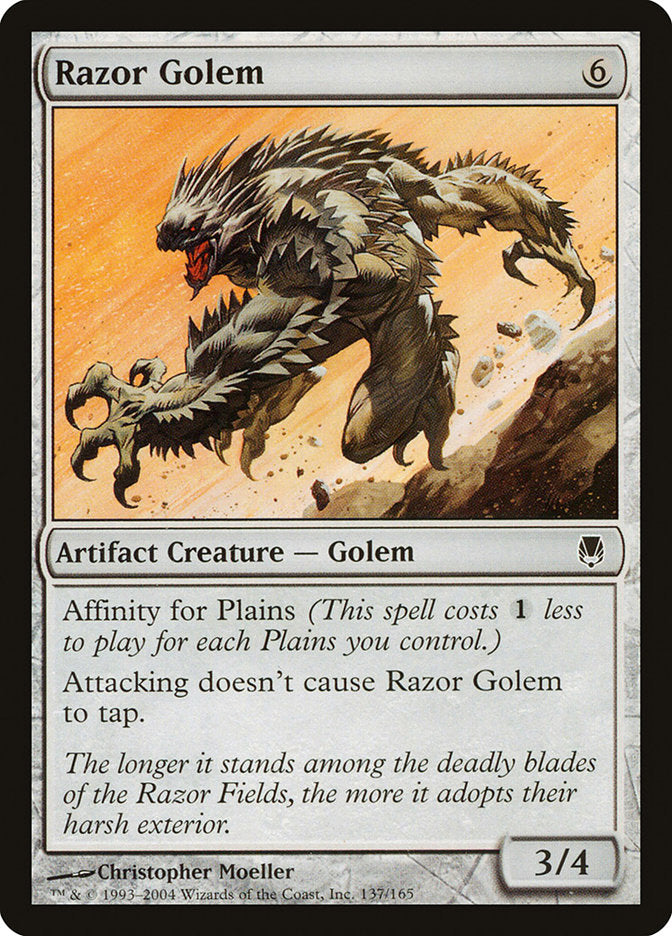 Razor Golem [Darksteel] | GrognardGamesBatavia