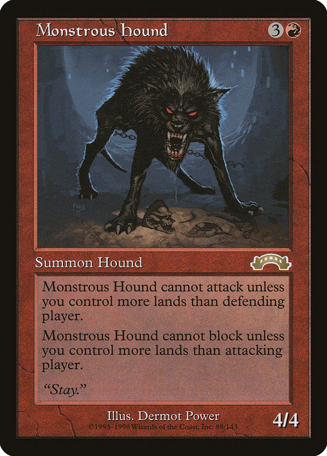 Monstrous Hound [Exodus] | GrognardGamesBatavia