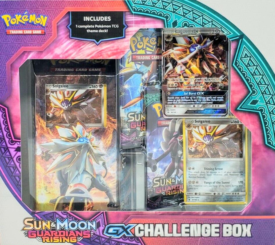 Sun & Moon: Guardians Rising - GX Challenge Box (Solgaleo) | GrognardGamesBatavia