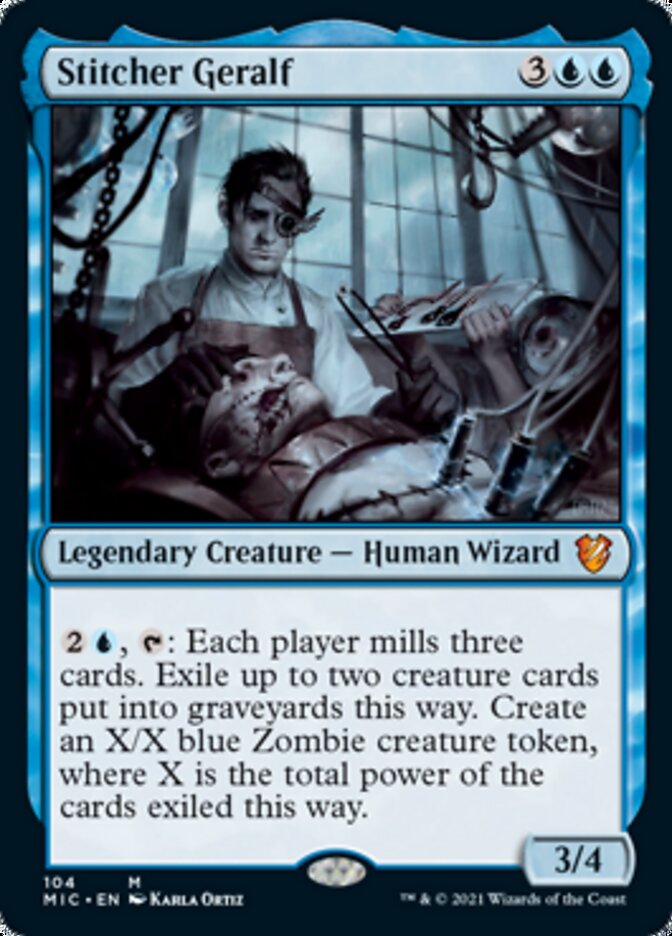 Stitcher Geralf [Innistrad: Midnight Hunt Commander] | GrognardGamesBatavia