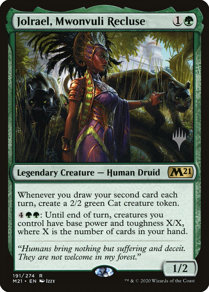 Jolrael, Mwonvuli Recluse (Promo Pack) [Core Set 2021 Promos] | GrognardGamesBatavia