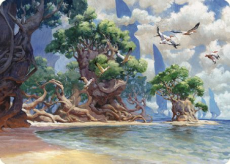 Yavimaya Coast Art Card [Dominaria United Art Series] | GrognardGamesBatavia