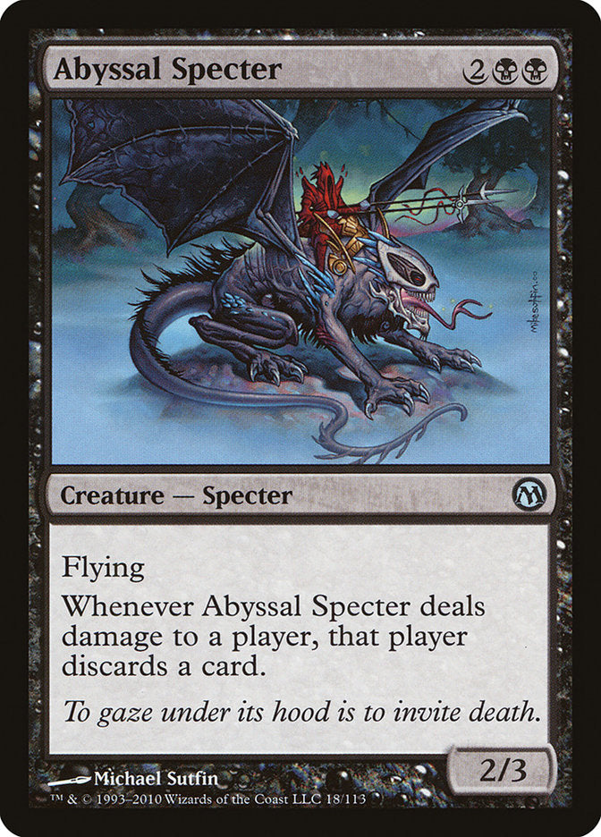 Abyssal Specter [Duels of the Planeswalkers] | GrognardGamesBatavia