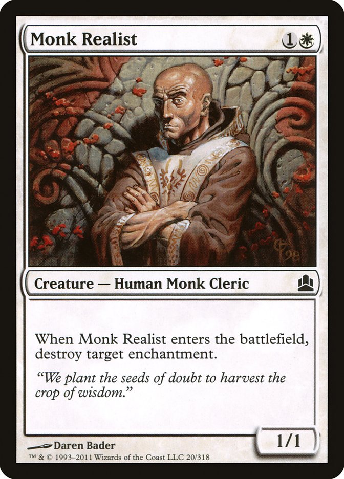 Monk Realist [Commander 2011] | GrognardGamesBatavia