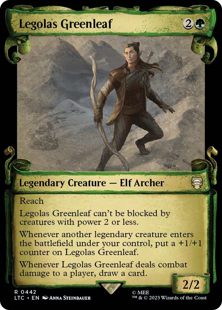 Legolas Greenleaf [The Lord of the Rings: Tales of Middle-Earth Commander Showcase Scrolls] | GrognardGamesBatavia