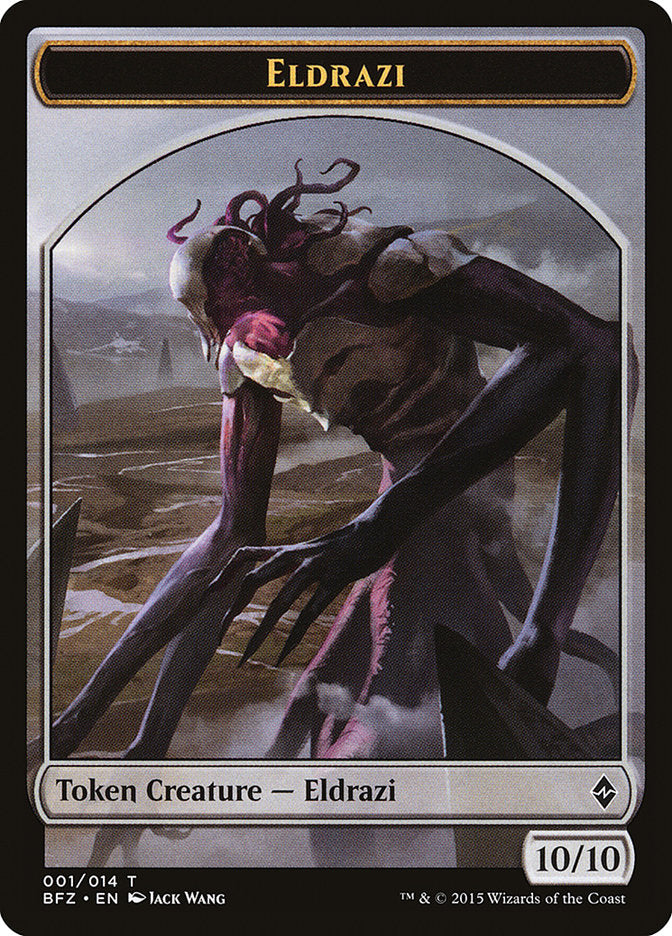 Eldrazi Token [Battle for Zendikar Tokens] | GrognardGamesBatavia