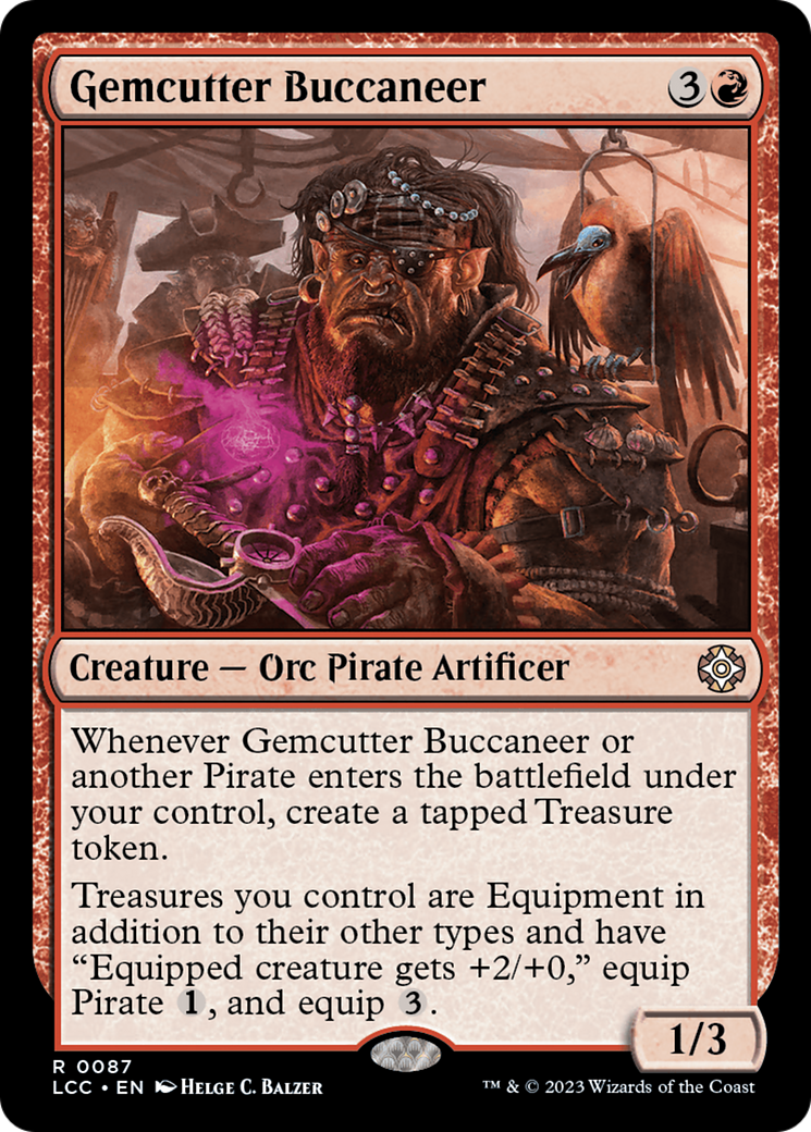 Gemcutter Buccaneer [The Lost Caverns of Ixalan Commander] | GrognardGamesBatavia