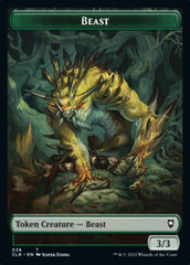 Satyr // Beast Double-Sided Token [Commander Legends: Battle for Baldur's Gate Tokens] | GrognardGamesBatavia