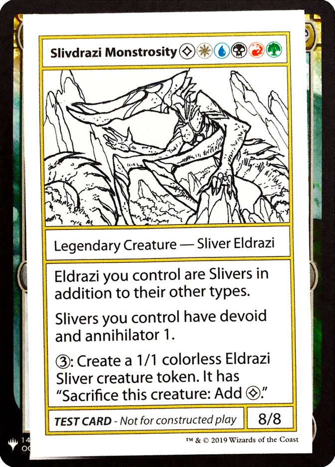 Slivdrazi Monstrosity [Mystery Booster Playtest Cards] | GrognardGamesBatavia