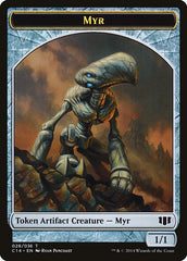 Myr // Pentavite Double-Sided Token [Commander 2014 Tokens] | GrognardGamesBatavia