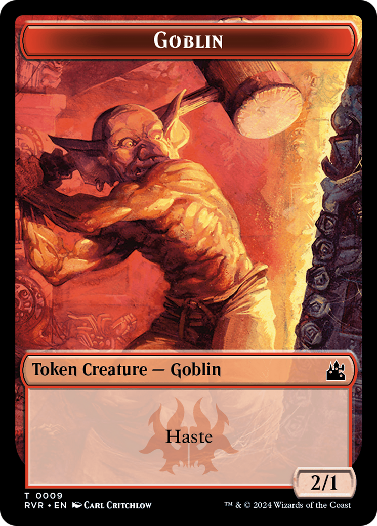 Goblin Token (0009) [Ravnica Remastered Tokens] | GrognardGamesBatavia