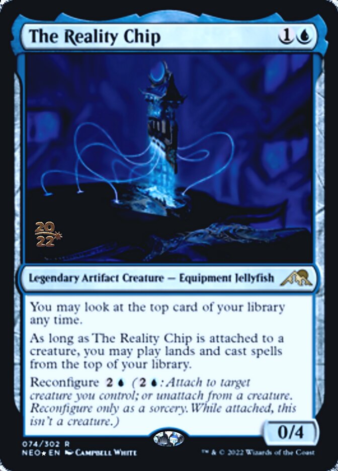 The Reality Chip [Kamigawa: Neon Dynasty Prerelease Promos] | GrognardGamesBatavia