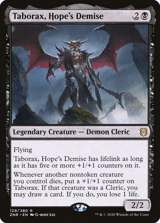 Taborax, Hope's Demise (Promo Pack) [Zendikar Rising Promos] | GrognardGamesBatavia