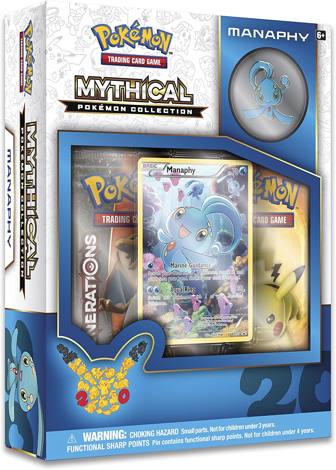 Generations - Mythical Pokemon Collection Case (Manaphy) | GrognardGamesBatavia