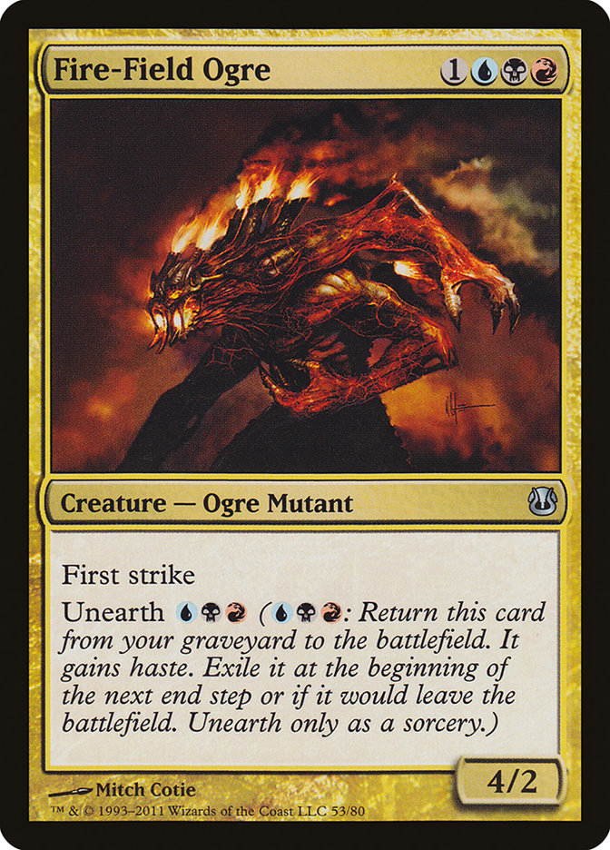 Fire-Field Ogre [Duel Decks: Ajani vs. Nicol Bolas] | GrognardGamesBatavia