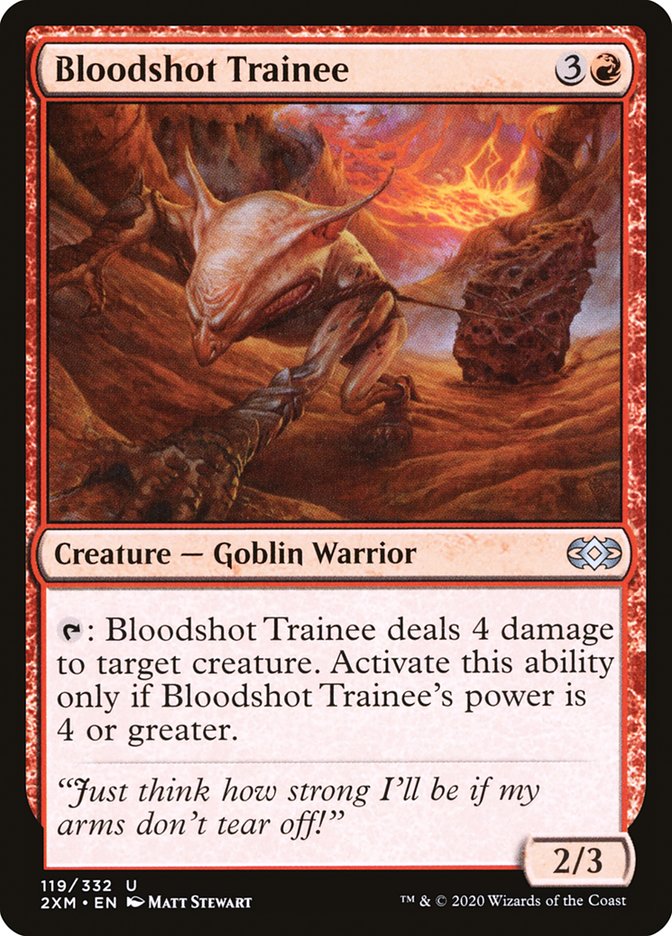 Bloodshot Trainee [Double Masters] | GrognardGamesBatavia