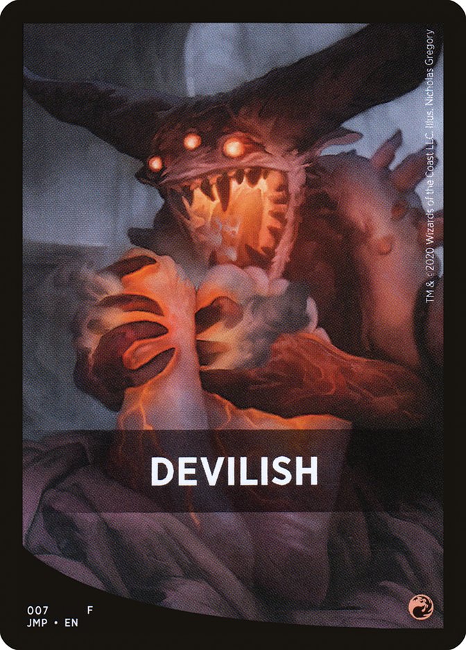 Devilish Theme Card [Jumpstart Front Cards] | GrognardGamesBatavia