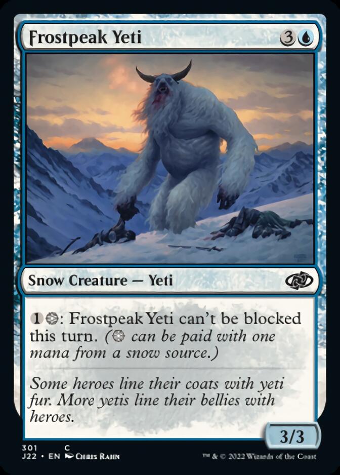 Frostpeak Yeti [Jumpstart 2022] | GrognardGamesBatavia