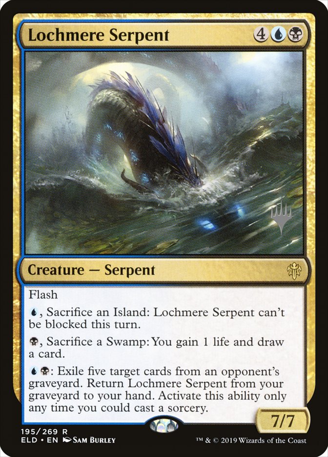 Lochmere Serpent (Promo Pack) [Throne of Eldraine Promos] | GrognardGamesBatavia