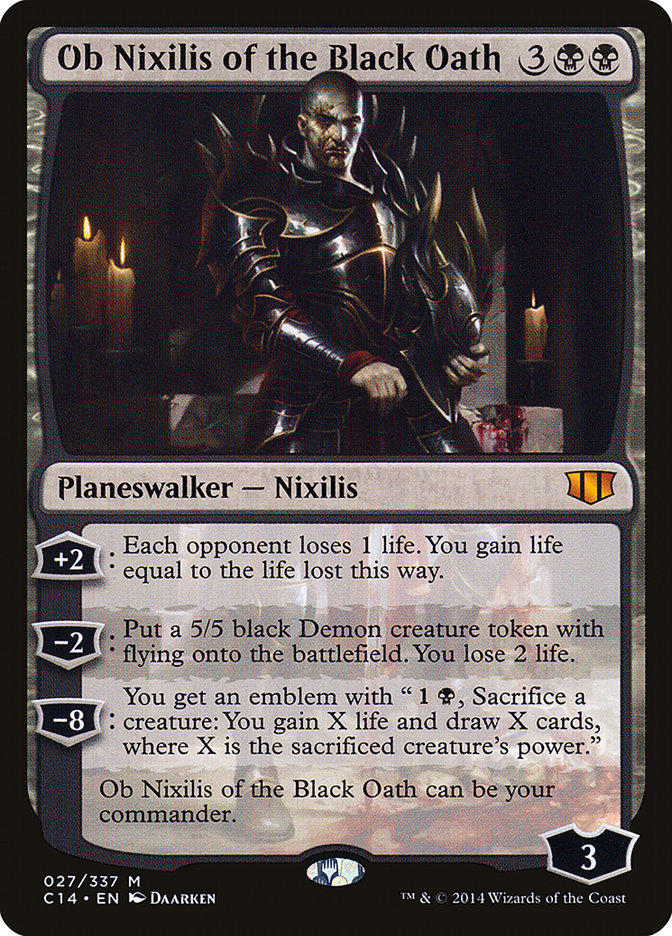 Ob Nixilis of the Black Oath [Commander 2014] | GrognardGamesBatavia