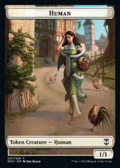 Eldrazi Spawn // Human Double-Sided Token [Streets of New Capenna Commander Tokens] | GrognardGamesBatavia