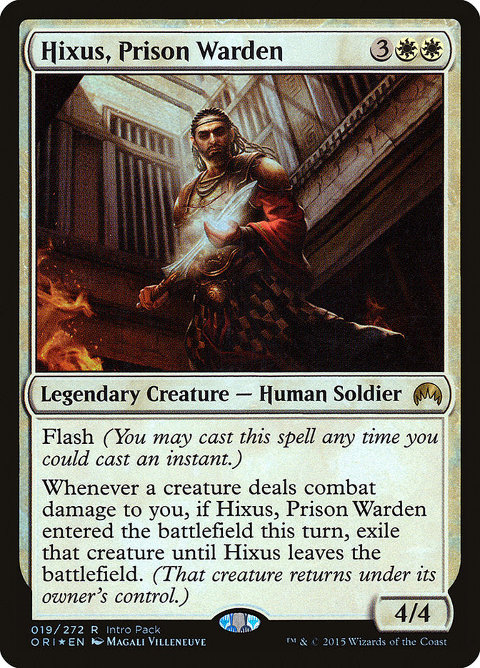 Hixus, Prison Warden [Magic Origins Promos] | GrognardGamesBatavia