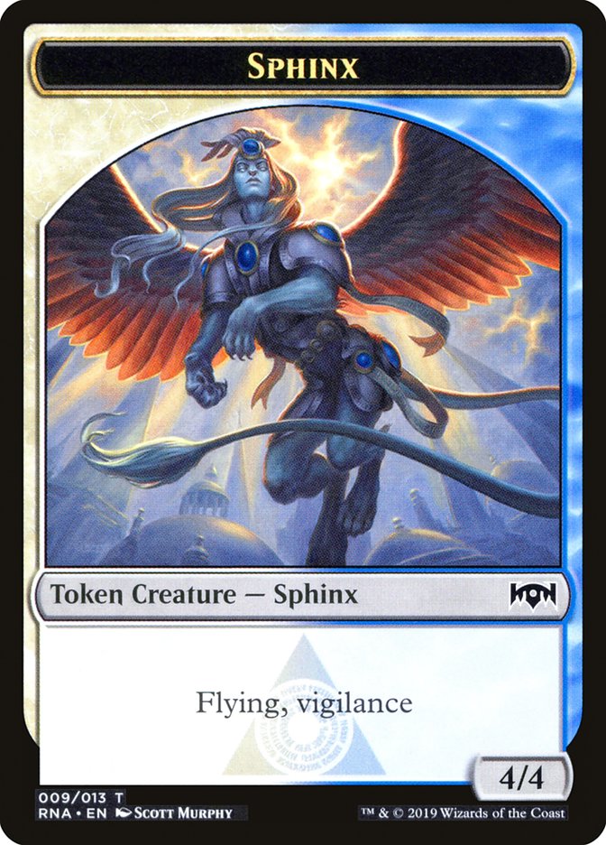 Sphinx Token [Ravnica Allegiance Tokens] | GrognardGamesBatavia