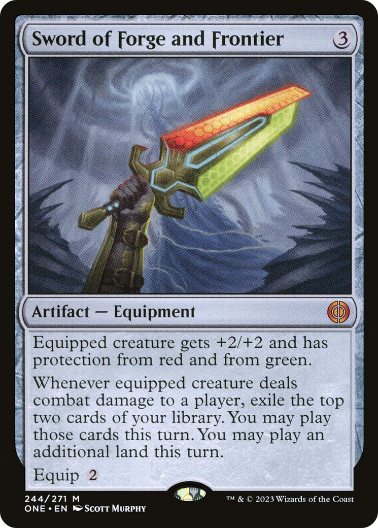 Sword of Forge and Frontier [Phyrexia: All Will Be One] | GrognardGamesBatavia