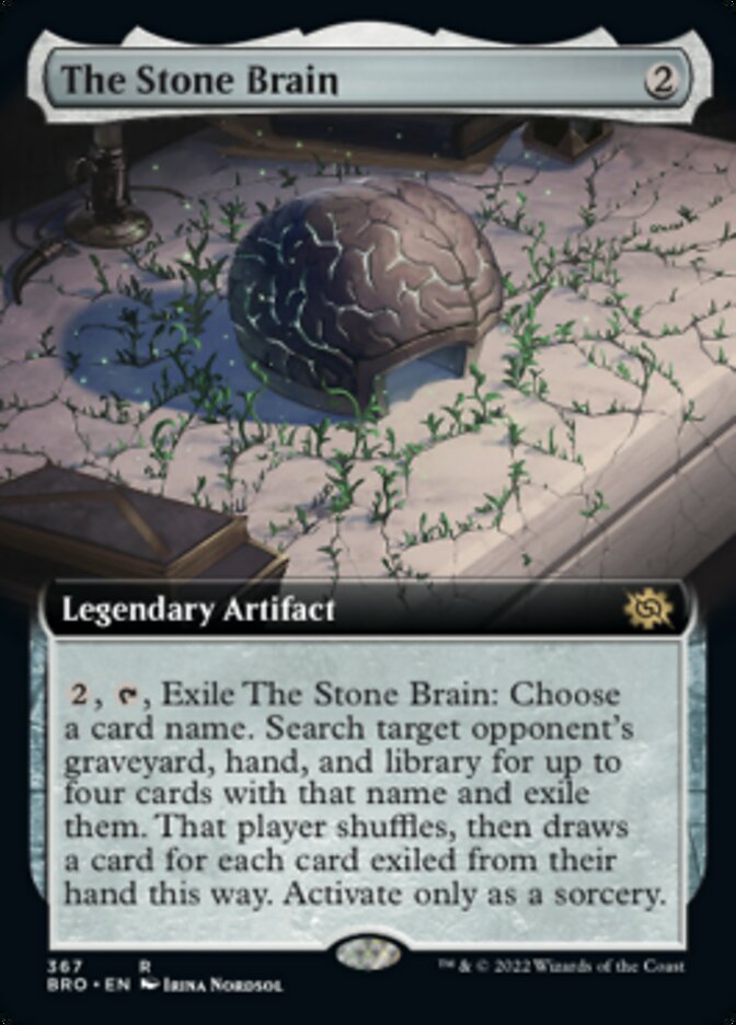 The Stone Brain (Extended Art) [The Brothers' War] | GrognardGamesBatavia