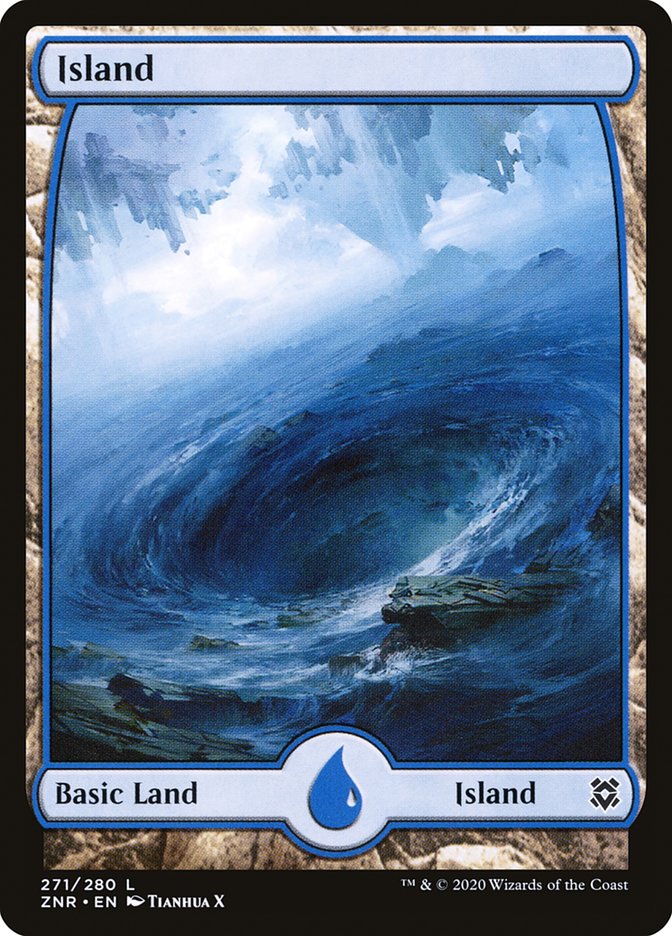 Island (271) [Zendikar Rising] | GrognardGamesBatavia