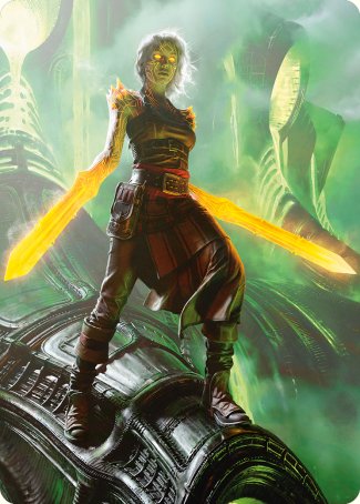 Nahiri, the Unforgiving Art Card [Phyrexia: All Will Be One Art Series] | GrognardGamesBatavia