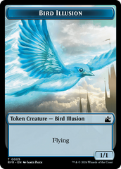 Goblin (0008) // Bird Illusion Double-Sided Token [Ravnica Remastered Tokens] | GrognardGamesBatavia