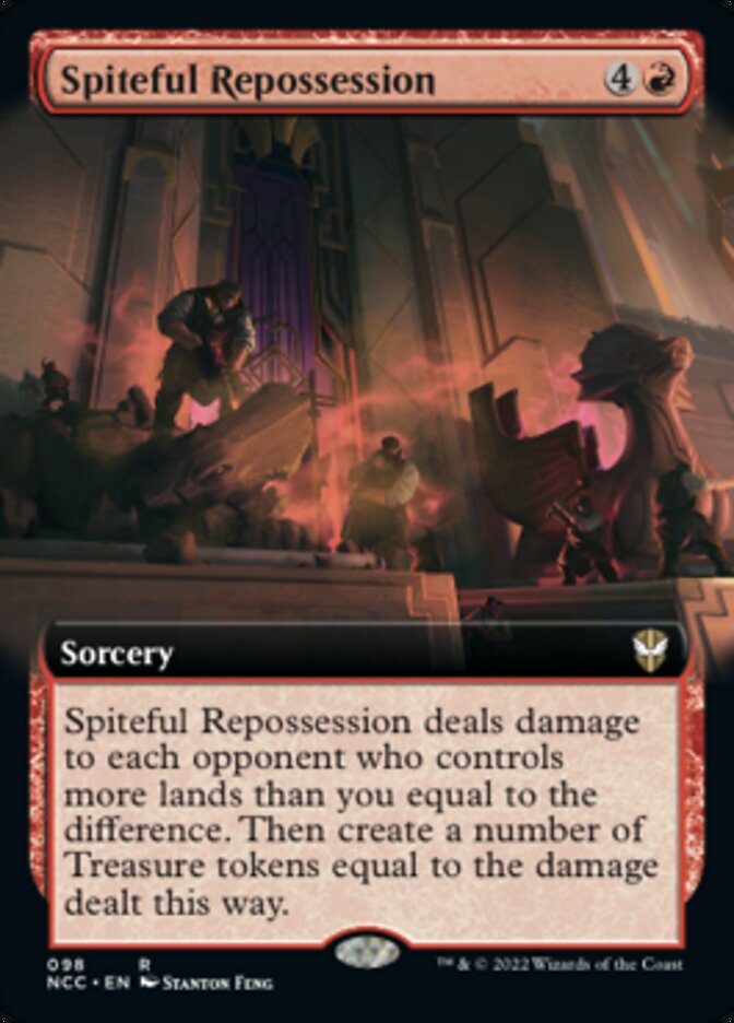 Spiteful Repossession (Extended Art) [Streets of New Capenna Commander] | GrognardGamesBatavia