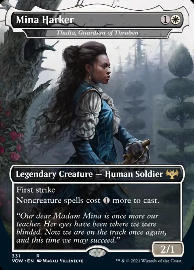 Thalia, Guardian of Thraben - Mina Harker [Innistrad: Crimson Vow] | GrognardGamesBatavia