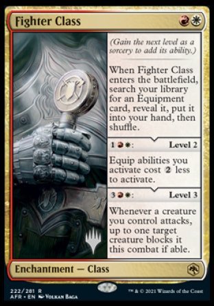 Fighter Class (Promo Pack) [Dungeons & Dragons: Adventures in the Forgotten Realms Promos] | GrognardGamesBatavia