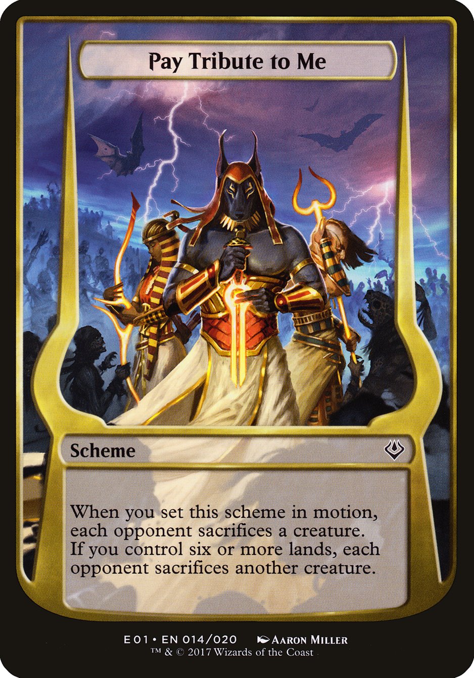 Pay Tribute to Me (Schemes) [Archenemy: Nicol Bolas Schemes] | GrognardGamesBatavia